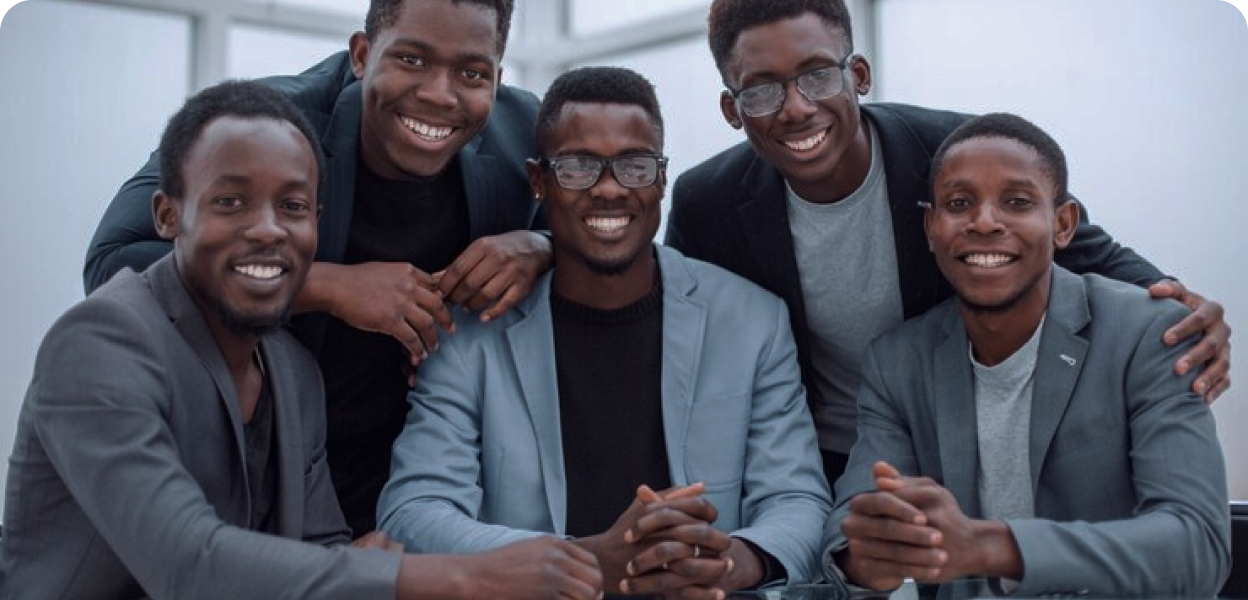 smiling people